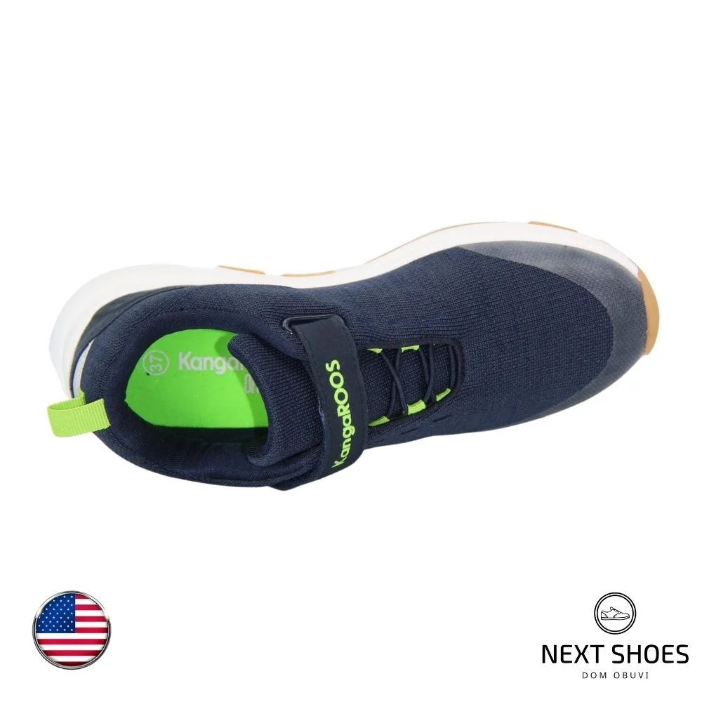 Кроссовки женские синие KangaRoos (США) модель 4710